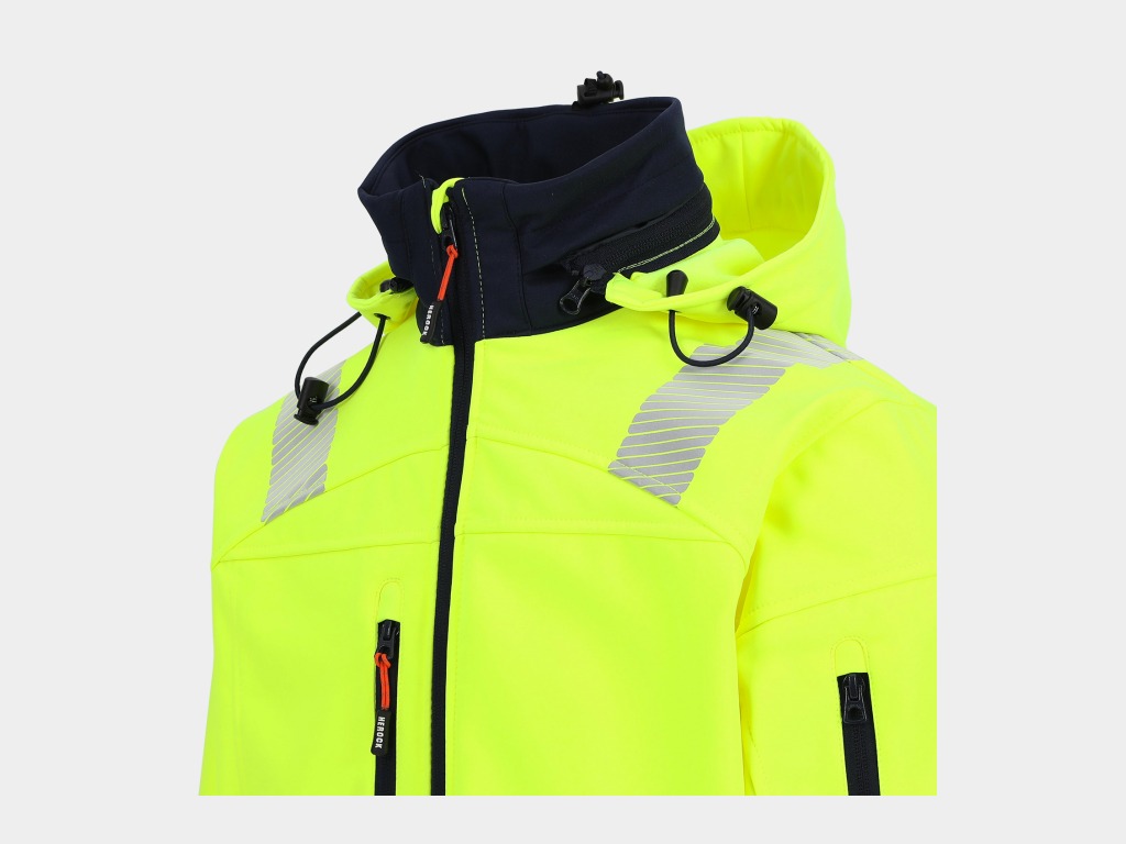 GREGOR High Viz Softshell Jacke