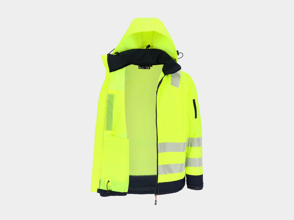 GREGOR High Viz Softshell Jacke